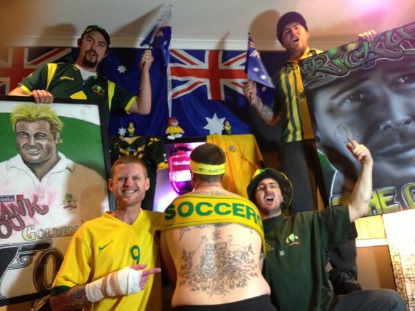 Nugget81Osborne's tweet photo. @FOXSportsAUS #itson http://t.co/7f4XypzVBA