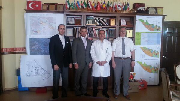 Tümsiad Karaman Yön. kur. Başkanı Rıfat KARAULU Saray Holding Yön. kur. Başkanı Sami ÖZDAĞ I makamında ziyaret etti.