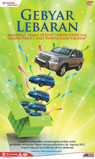 <a href="/Dawuan_Subang/">Dawuan Subang</a> ★☆BELI TOYOTA DI BLN JULI+AGUSTUS BERHADIAH 20 ETIOS&amp;HADIAH UTAMA LAND CRUISER☆★ HUB: HERNY 0818221936