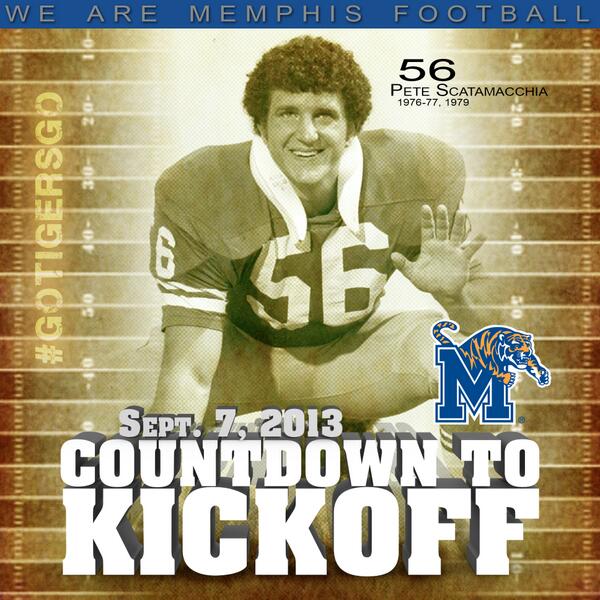 TigersMedia's tweet image. 56 More Days Til Kickoff. No. 56 NG Pete Scatamacchia was a beast on the defense from 1976-79. #goTIGERSgo