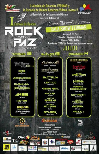Hoy todos al festival mas grande de venezuela echo en casa <a href="/rockporlapaz1/">rockporlapaz</a> no se lo pierdan