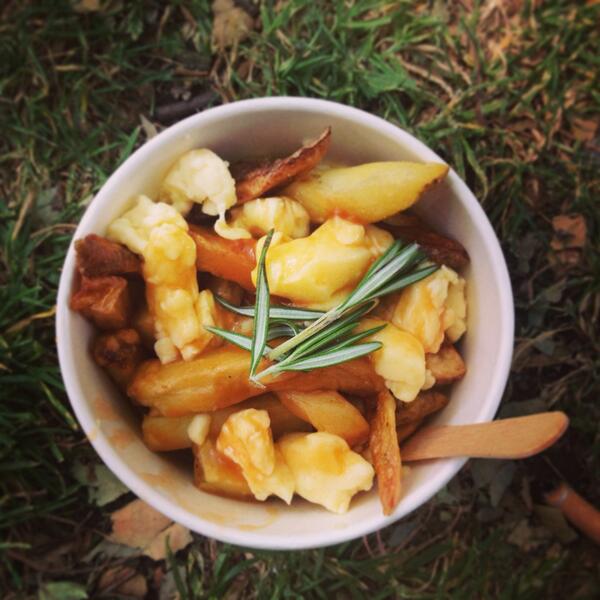 pizzapocketpop's tweet image. Thanks for the delicious poutine, @ptitepoutine! Great to meet you!