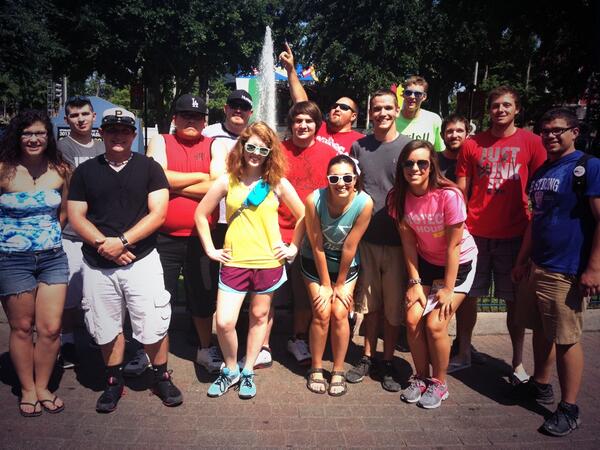 cat_reagan's tweet photo. The group! @Bucky1578 http://t.co/Ia7YQmRfNW