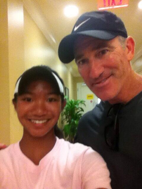 Marcella Cruz on Twitter: "Tennis rained out in the ...