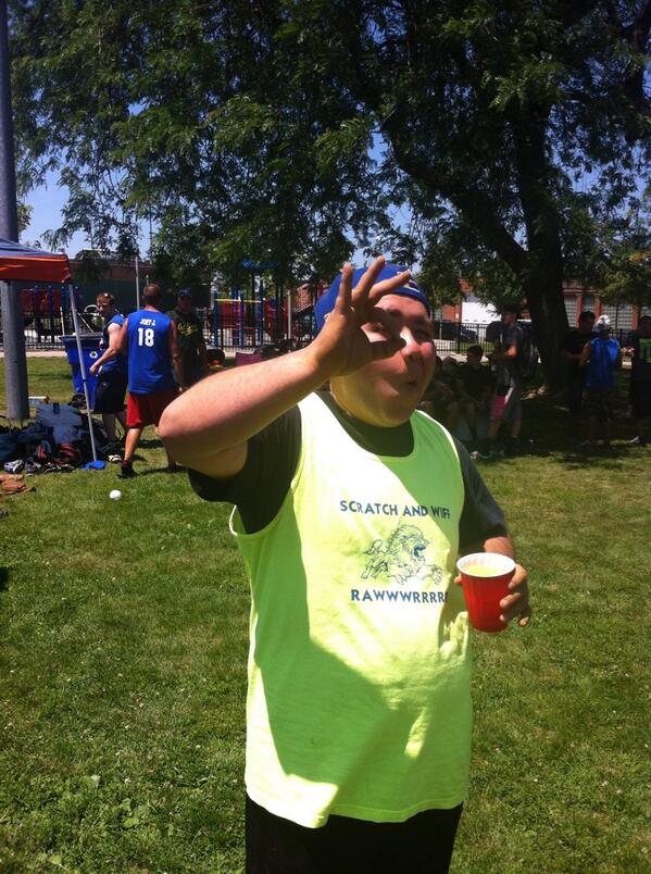 BoyceBallersOrg's tweet photo. No no no no no no nooooo! @nastynez35  pitches 1st no hitter in Wiffleball history! #Wiffle13 http://t.co/dGt3UYdwmU