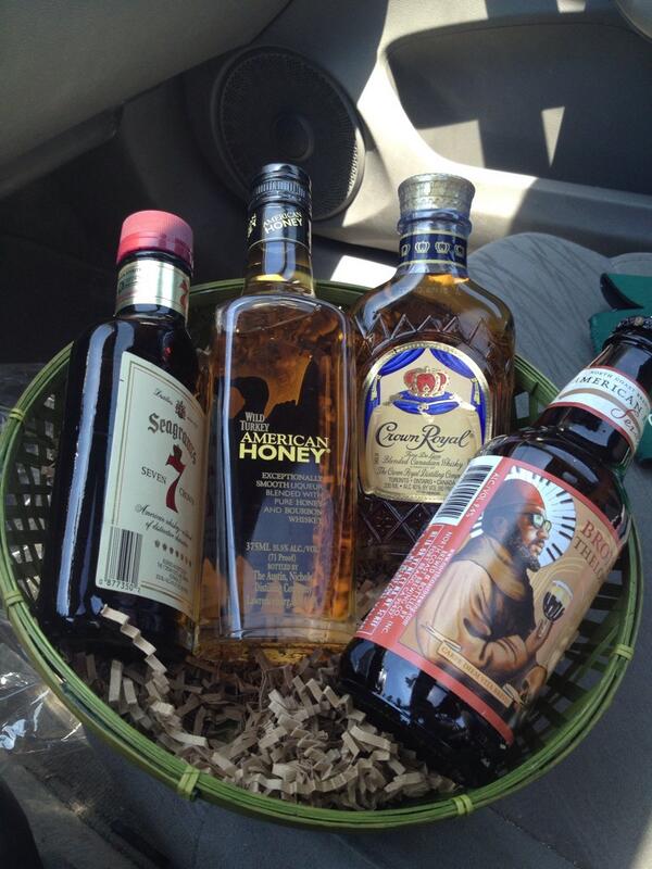 LukeS_4's tweet photo. This is our prize for 2nd place in a golf tournament sponsored by a Catholic Church... http://t.co/X6WVcPexuE
