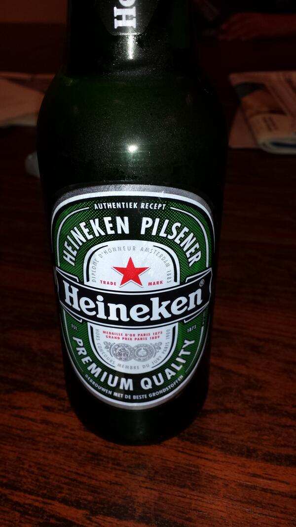 Zo na 12 uur werken maar een welverdiende koude rakker #proost