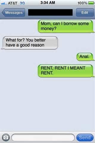 FailsTexts's tweet photo. Mum. Can I borrow some money http://t.co/4LmCwG2FCl