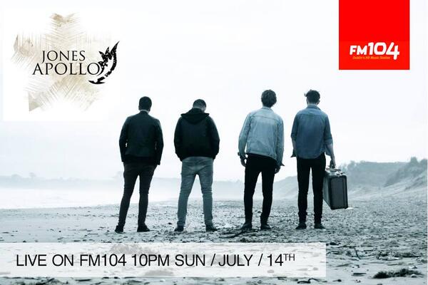 JonesApollo's tweet photo. Live tomorrow from 10pm on @FM104 with @RuairiCFM104 . Looking forward to it! #jonesapollo #theopenmic http://t.co/6ShWpDO2Tv