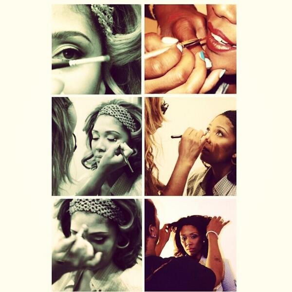 AtLargeTV's tweet image. Shout out @themakeupbaby13! Quick shoot! #facebeat #followher