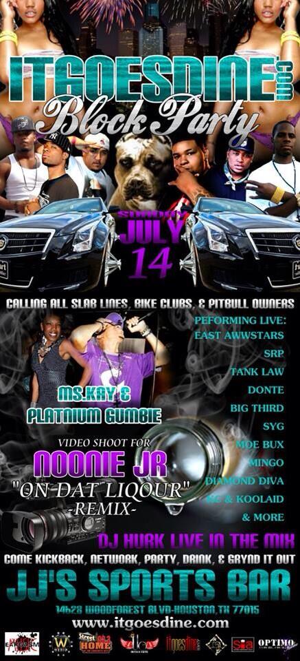 HoustonPhats's tweet photo. Today 5pm until!!! 14628 Woodforest blvd Houston Tx 77015 @ J.J.'s Sports Bar http://t.co/GdbSdKoB7j