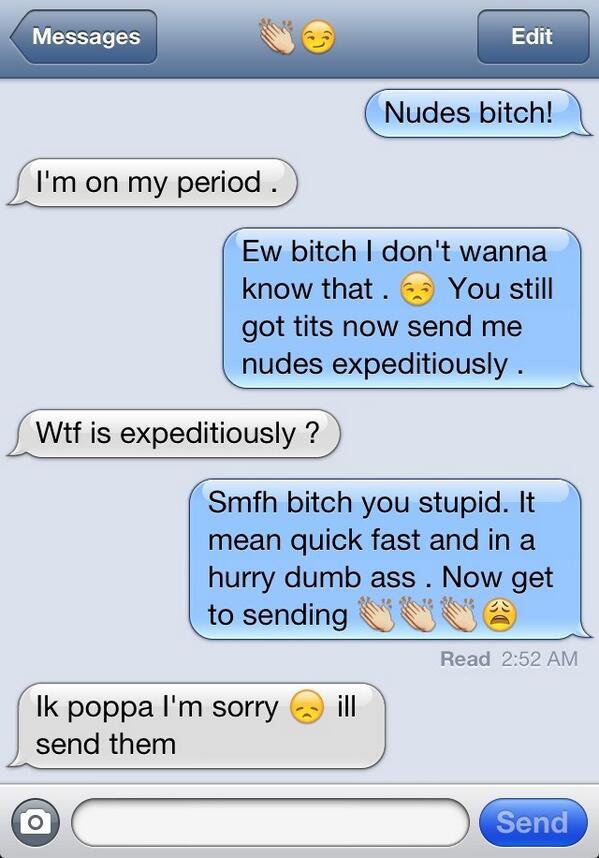In_yoo_bixtchh's tweet photo. @tellemskinny 👏👏👏😩 This bitch stupid ! #TellEmSkinny #TeachMeSkinny  😂😂😂😭😭😭 #Levels http://t.co/jiOSiHDs6E