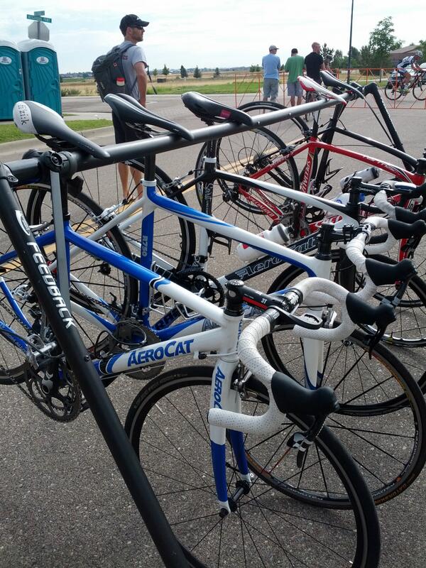 Just a bunch of cats hanging out. Thank you to Aerocat for these awesome bikes! #Meow