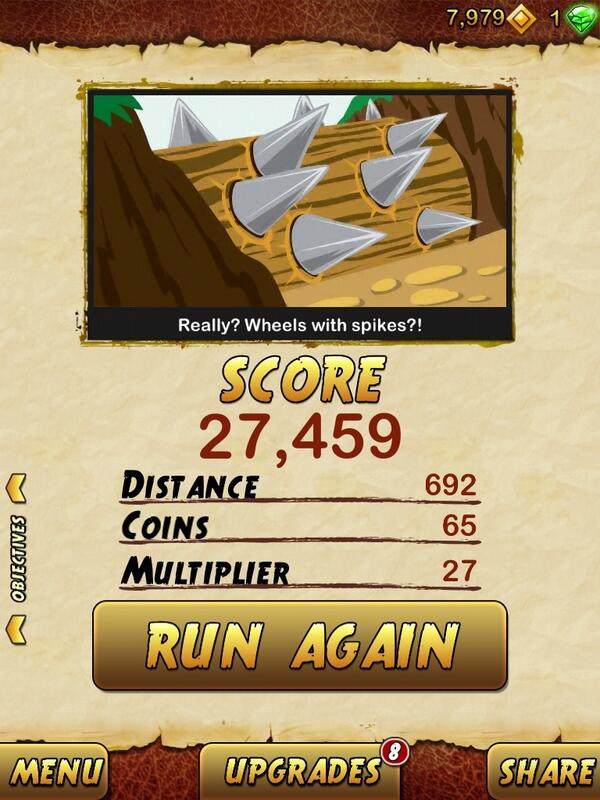 ymustakim's tweet photo. I got 27459 points while escaping from a Giant Demon Monkey. Beat that! http://t.co/2YksVHzxYO http://t.co/l1abDsbxkH