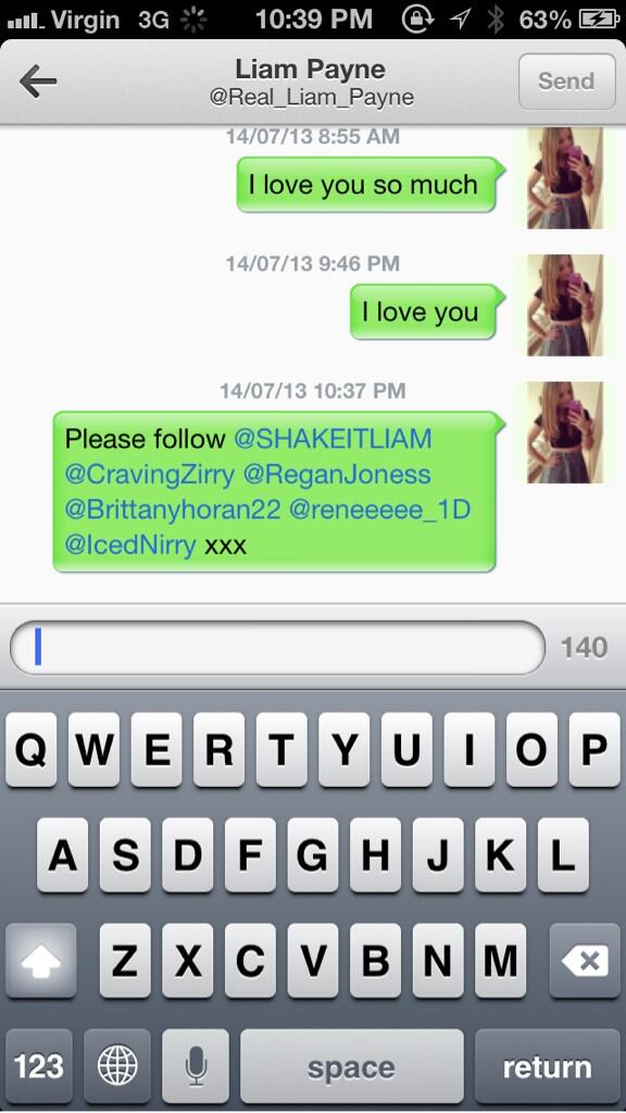 amydinnis's tweet photo. Liam dms @SHAKEITLIAM @CravingZirry @ReganJoness @Brittanyhoran22 @reneeeee_1D @IcedNirry http://t.co/CvfaL7nNEY