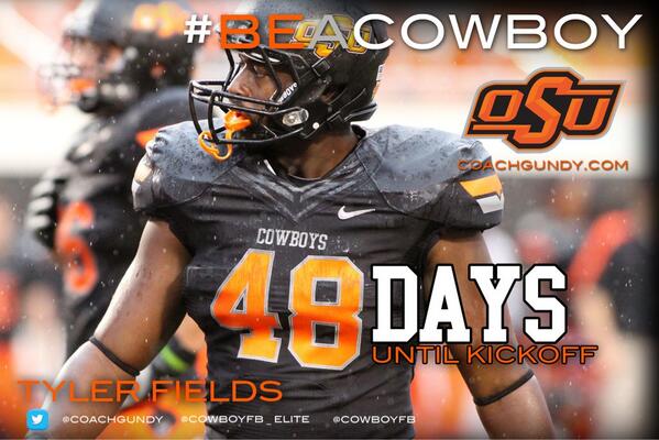CoachGundy's tweet image. 48 days until kickoff. #BeACowboy