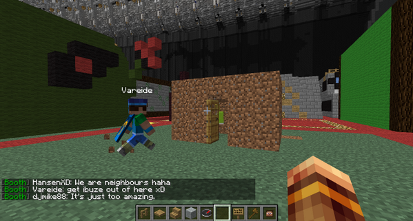CubedCon's tweet photo. Well, @Vareide's booth is um... interesting? http://t.co/VnsGto5zci