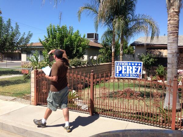 Walking in in Delano today. Temps expected to hit 102.