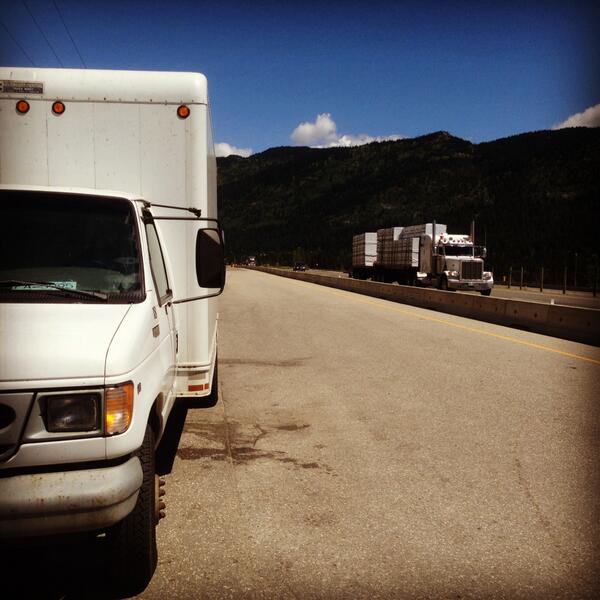 HomeRunMovers's tweet photo. #roadtrippin from #Vancouver to #Kamploops and back, on a budget, in 12 hours flat! #HomeRunMovers #LongDistanceMove http://t.co/BCjuNJGQqZ
