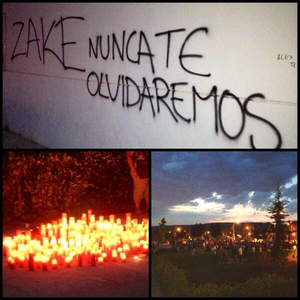 AdriVidalM's tweet photo. Toda #LaPoveda unida en estos duros momentos por el trágico suceso ocurrido anoche durante sus fiestas. http://t.co/SuXiSQddd3