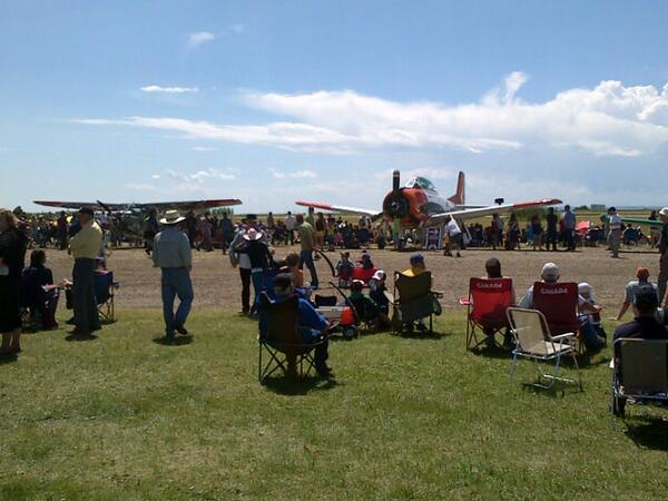 KellyHegg's tweet photo. Great day for the Airdrie Airshow. Crazy stunts and lots of sun. Thanks to all the volunteers for putting it together http://t.co/xbqoCwIG9K