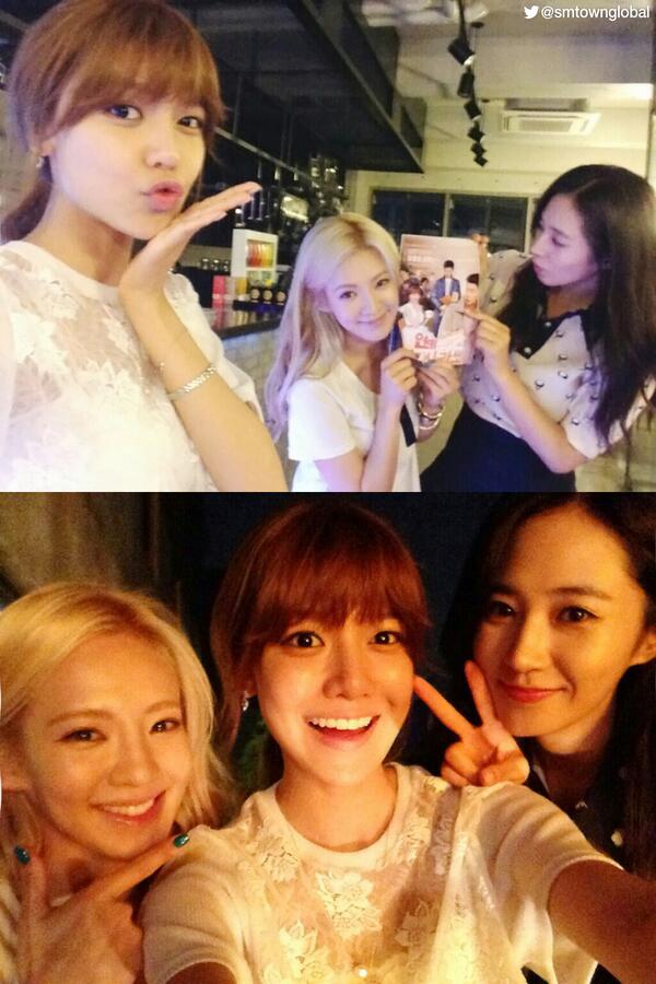 [OTHER][15-07-2013]Selca mới nhất của YoonA - Yuri - HyoYeon và SooYoung tại trường quay bộ phim "Dating Agency: Cyrano" - Page 2 BPLf2VrCcAEgvxi