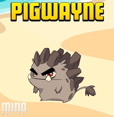 ReeveJacob's tweet photo. I just got a Pigward in MinoMonsters! Try it for FREE! http://t.co/BHJ8hNkSgx http://t.co/QwAzJjySjE