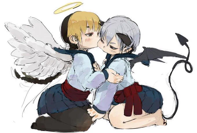 髪を刈りに行って帰ってきてから続き描くですの(*'∀`*)ムフ 