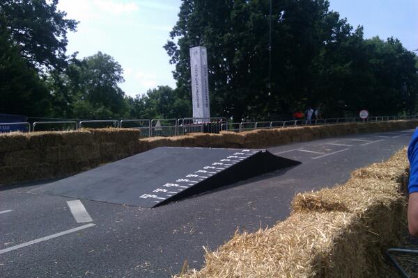 customizer2001's tweet image. The kicker ramp. We were on tv. I was wearing a green &amp;amp; white stripe t shirt