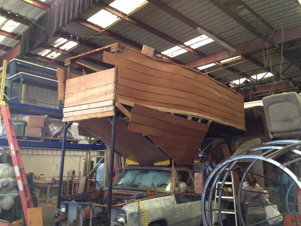 airpushersf's tweet photo. The Airship is looking good...#BurningMan2013 http://t.co/rxrUrIReNY