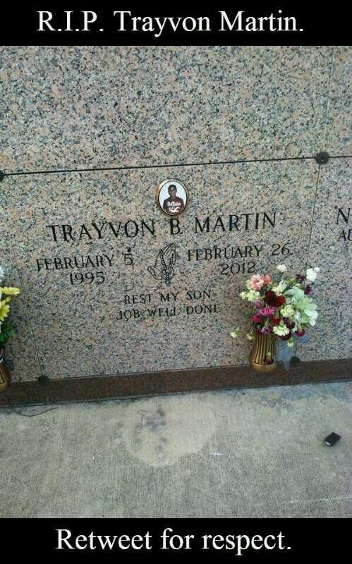 InspiresDaily's tweet image. Nvr stop RTing this #TrayvonMartin