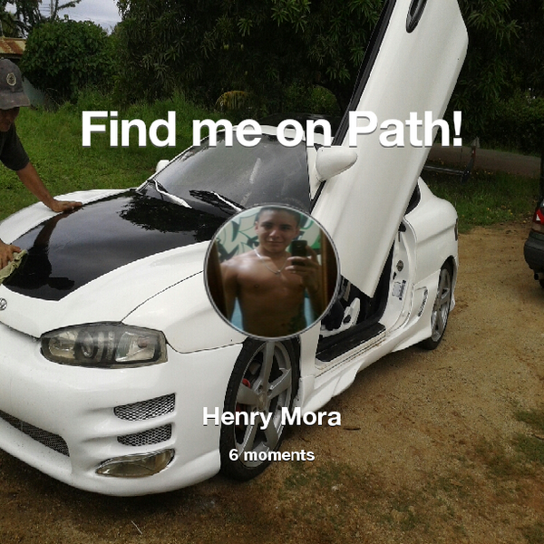 jenrymora's tweet photo. Find me on #Path now! Go to: http://t.co/fhveV95rFQ! #thepersonalnetwork http://t.co/BZuQHQRlwQ