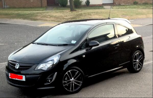 The new car. Yeah boi