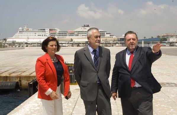 He visitado el Puerto de Motril. Nuestra red de puertos es una fuente de crecimiento muy importante para Andalucía