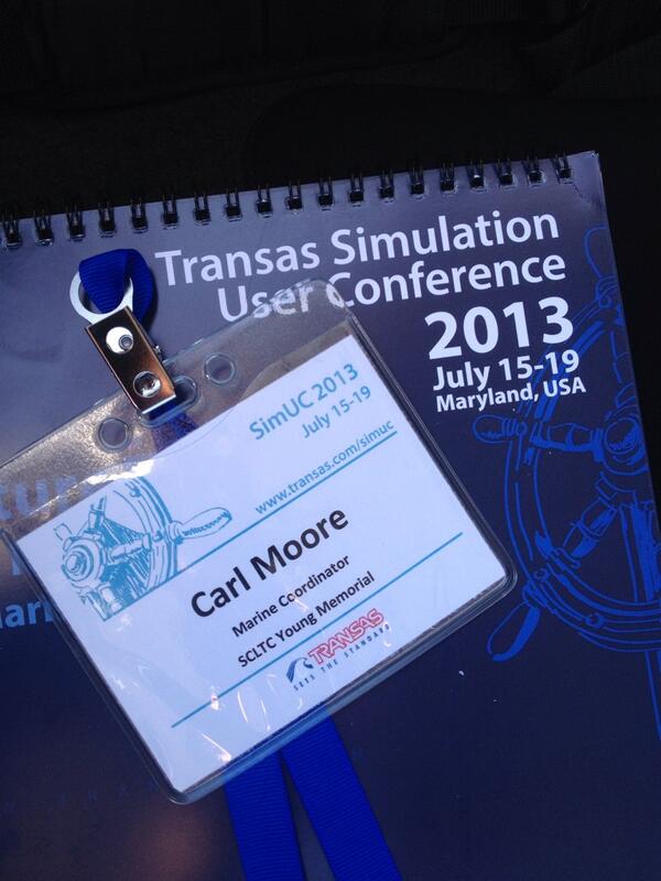 SCLTCMarine's tweet photo. Can you actually attend a simulation conference? http://t.co/QDGeNTOYdt