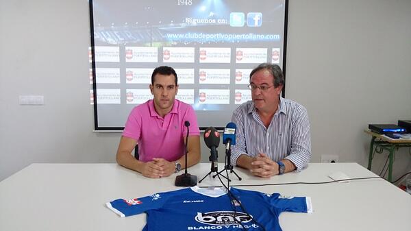 Presentación de <a href="/luisverdu3/">Luis Cacicedo Verdú</a> , nuevo jugador del <a href="/cdpuertollano/">CD Puertollano</a>