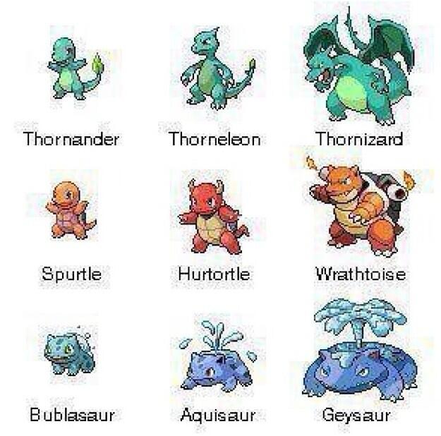 Original Starter Pokemon