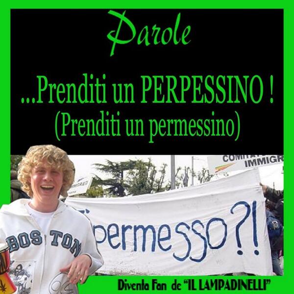 Lampadinelli's tweet photo. Dovete uscire prima da #Lavoro ?prendetevi un #Perpessino !!!  ;) http://t.co/5Fvl8zrqoz