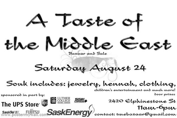 TMEBazaar's tweet image. The Taste of the Middle East is fast approaching. Can't wait to see everyone there!