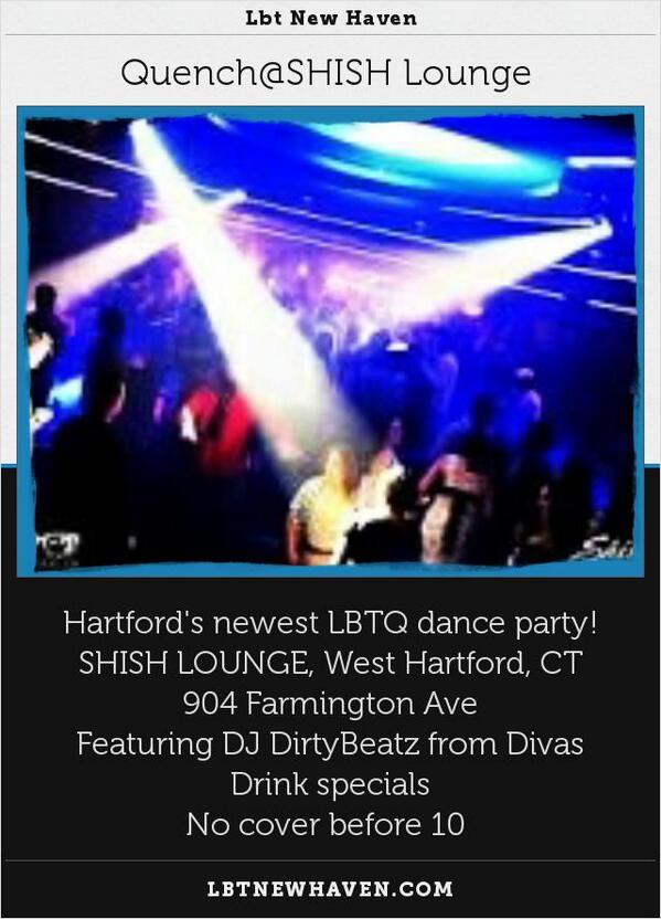 LBTnewhaven's tweet photo. Quench@shish Lounge http://t.co/qUkq8TIFkO http://t.co/3XJ1SZBpbT