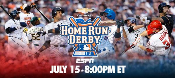 Followers to RT are eligible to win a <a href="/RobinsonCano/">Robinson Cano</a> signed ball. Catch the #HRDerby tonight on <a href="/espn/">ESPN</a> at 8:00pm ET.