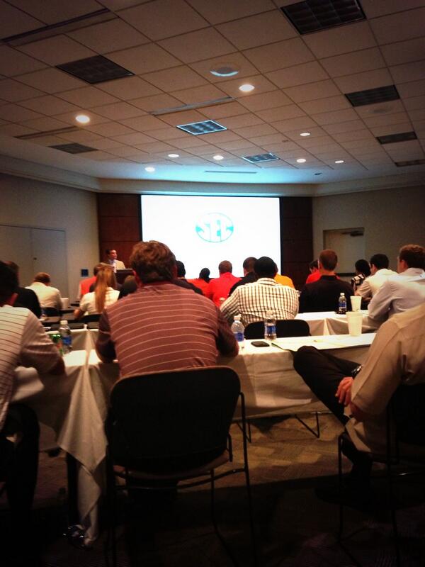 MT @gscantweet: Today's #SEC New Coaches Orientation. 3 Orientation sessions held each year...May...July...October.