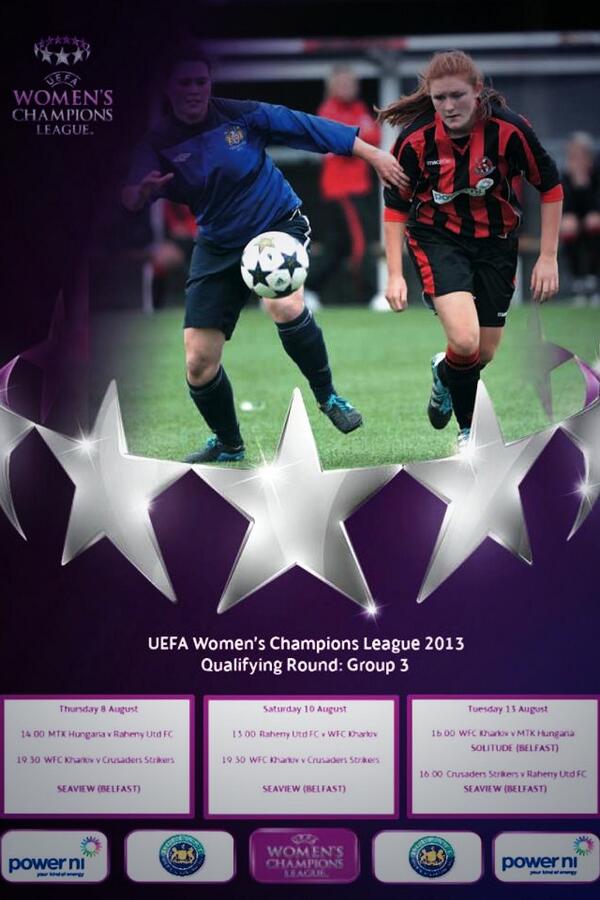 NewbridgePreds's tweet image. Great wee photo of @MegsNI. The club would also like to wish @CrusadersStrike   the best of luck in the group.#niwfa