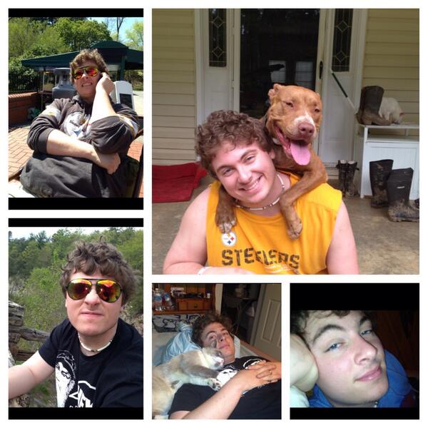 320amberlynn's tweet photo. #MCM #hubby #Love #PitBull #Steelers @jwk0522 http://t.co/GZ6n03HVsd