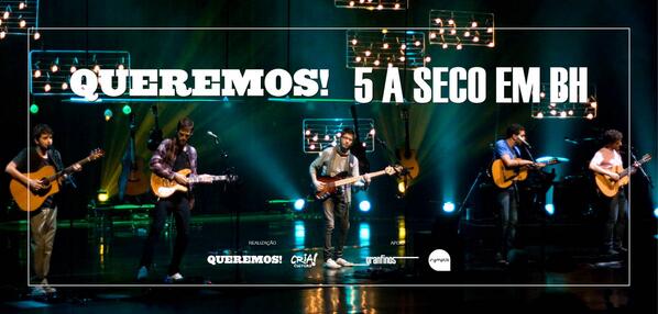 Está acabando a campanha do Queremos para trazer o 5 a Seco para o Granfinos. Faça acontecer! bit.ly/Queremos_5aSeco