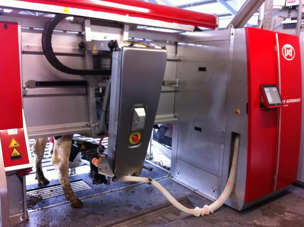 IlonaMeijers1's tweet image. Nieuwe stal is in gebruik! Techniek staat voor niets! #melkrobots