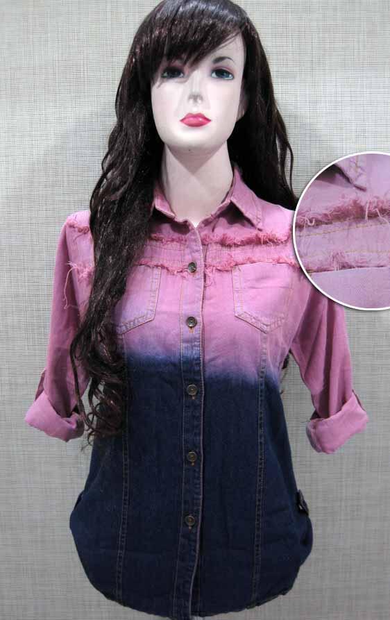 indo fashion on quot kemeja cewek warna gradasi indo fashion on quot kemeja cewek warna gradasi