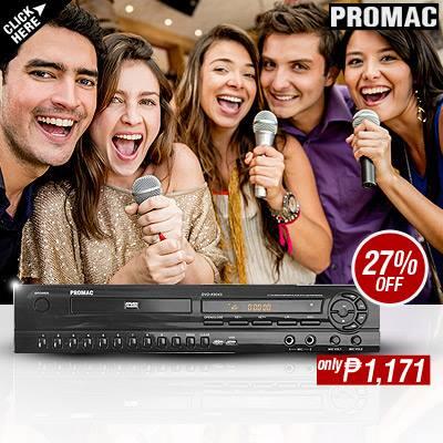Lazada_PH's tweet photo. Show off your singing skills with Promac for only ₱ 1,171.00!  CLICK! >> http://t.co/EAT4qjqQEK http://t.co/40yZe2jrwW