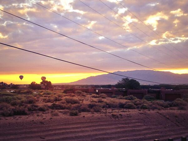 #sunrise #balloons  Terrific Tuesday!