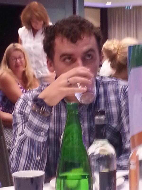 GrahamLing87's tweet photo. #cogs2013 Liam Fahy - seeing things that others miss! http://t.co/DL7kUyn3gY